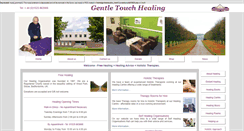 Desktop Screenshot of gentletouch.co.uk